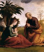 Fra Bartolomeo The Rest on The Flight into Egypt oil painting on canvas